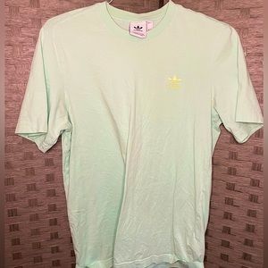ADIDAS size M Mint Green Short Sleeve Tee